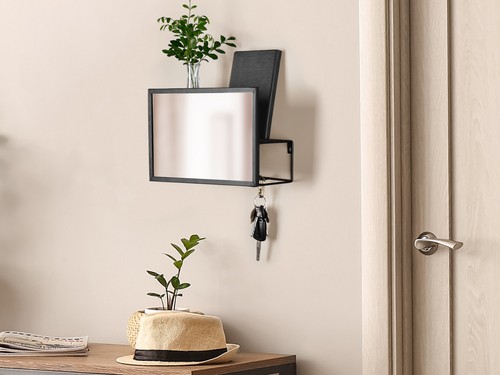 Kleine wandgarderobe schwarz - kleine,