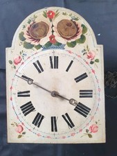 Alte antike Wanduhr Schilderuhr Schwarzwald 