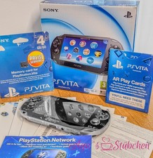 Sony PS Vita 3G Wi-Fi Crystal Black OLED inkl 4GB Speicherkarte