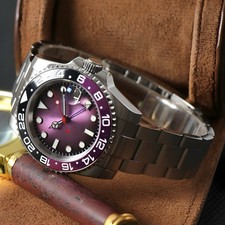 Purple Diver Pro | 40 mm | Bi-Color 24h Bezel | NH34 Auto | Sapphire | 3-Link