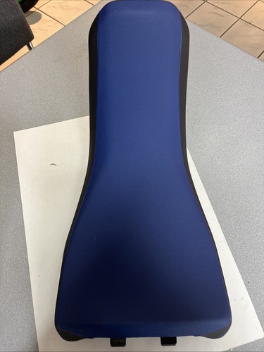 Niedrige blaue sitzbank - blaue,
