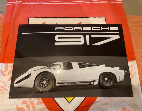 Porsche 917 blechschild - porsche,