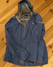Salewa Regenjacke Damen Blau Gr. M Goretex Active