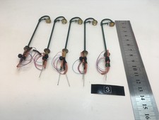 Bogenlampe mit LED. Selbstbau, ca. 8cm, 12-16V, Gleich-Wechselspannung. Messing.