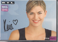 Autogramm Nina Bott