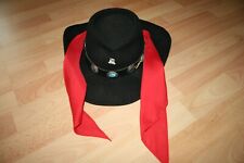 Cowboy - Filzhut aus der USA + rotes Schaltuch