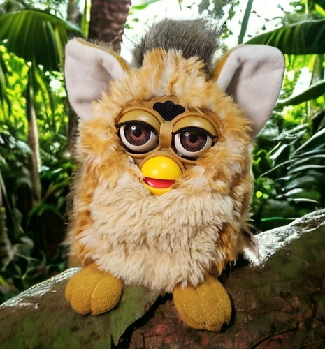 Vintage 1998 giraffe - vintage, furby