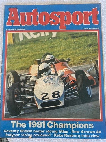 Autosport magazine 1982 choose - autosport,