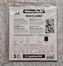 5 Münzhüllen, Leuchtturm