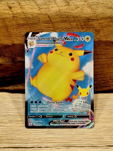 Pokemon surfendes pikachu vmax - pokemon,