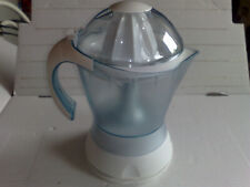 INOTEC Zitruspresse Schneeweiss mit 1L. Saftbehälter + 2 Kegel elektrisch