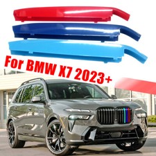 Für BMW X7 2023+ M Farben Front Grill Insert Nieren Kühlergrill Trim Abdeckung