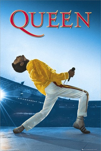 Laminiertes queen wembley - queen,