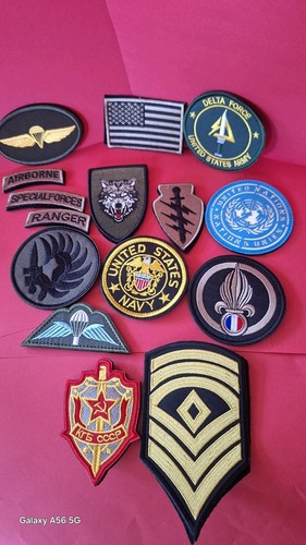 Militry patches mit - patches,, klett