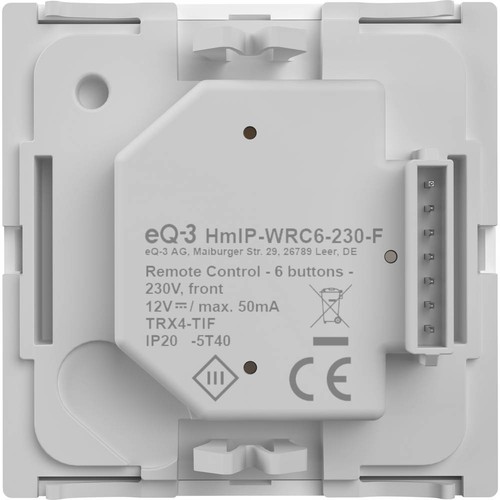 Homematic wandtaster - homematic, ip