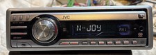 JVC KD-G611 Autoradio CD RDS MOSFET 50WX4 WMA + AUX + Rahmen