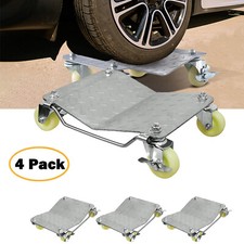 Rangierhilfe 4tlg Max 680 Kg Rangierheber Rangierroller Pwk Wagenheber Rollwagen