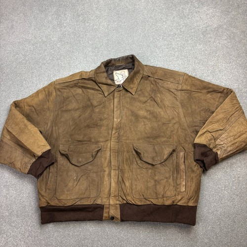 Leder fliegerjacke erwachsene - leder,