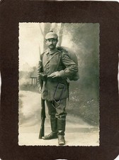 Wx18) Foto Soldat Pickelhaube