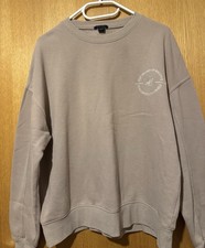 Damen Sweatshirt Beige Größe