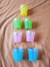 IKEA DUKTIG Glas bunt Kunststoff 7 Kinder Küche Spielen