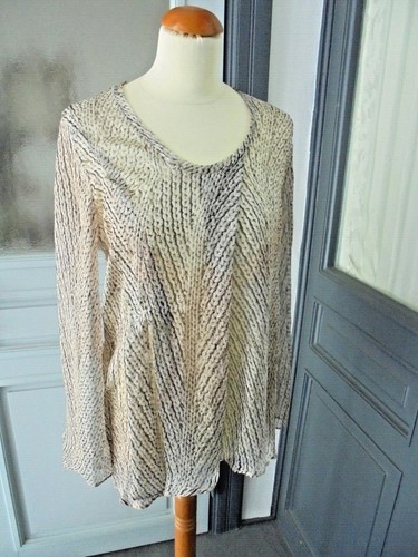 Wie neu designer seiden bluse - neu!,