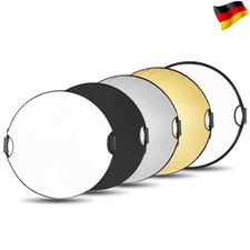 110cm 5in1 Tragebar Rund Studio Reflektor Fotografie Faltreflektor mit Griff
