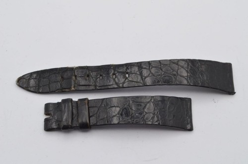Rolex leder armband 17mm - leder,