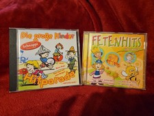 2x Kinder-Hits/Hitparade + Fetenhits/guter Zustand 