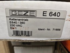 GEZE E640 Kettenantrieb