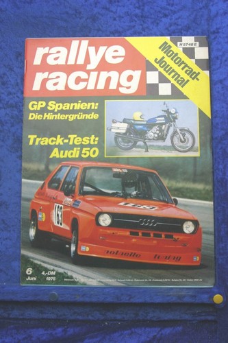 Rallye racing fiat - 6/75, (d)
