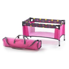 Bayer Chic 2000 Puppen-Reisebett Funny Pink
