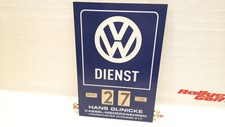 VW DIENST DAUERKALENDER DREHKALENDER HANS GLINICKE KASSEL VAG KALENDER WERBUNG