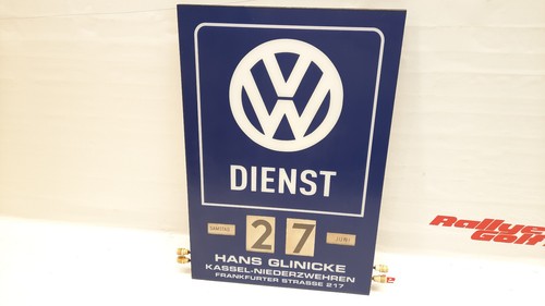 Dienst dauerkalender - vw,
