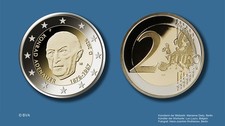 2026 BRD 5 x 2 Euro  "Konrad Adenauer" A D F G J ganzer Satz!!! VVK!!!!