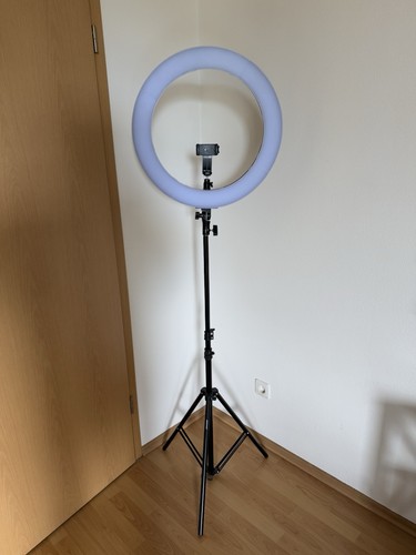 Ringlicht stativ led - stativ, akku