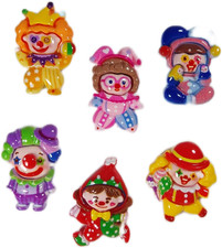 6er Set Clown Magnet je ca