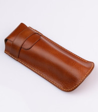 Leder Brillenetui Sonnenbrillenhalter Einstecketui Etui Brillentasche Brillenbox