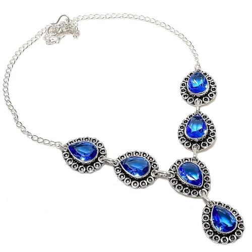 Blauer tansanit edelstein 925 - tansanit,