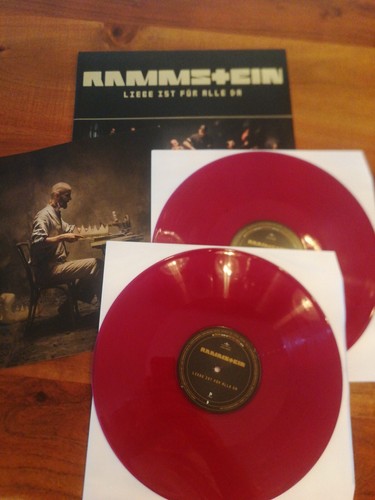 Rammstein lifad vinyl pink - lifad,