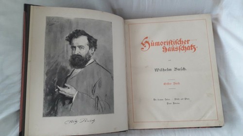 Altes buch humoristischer - ",