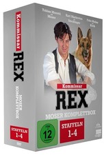 Kommissar Rex - Moser Komplettbox DVD-Box - Staffel 1-4, 12 DVD's