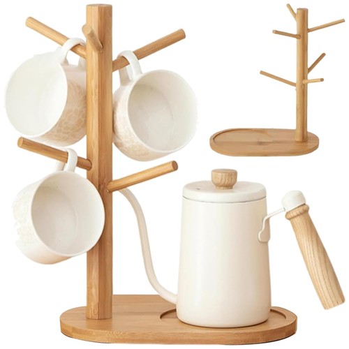 Tassenständer holz küche - tassenständer,