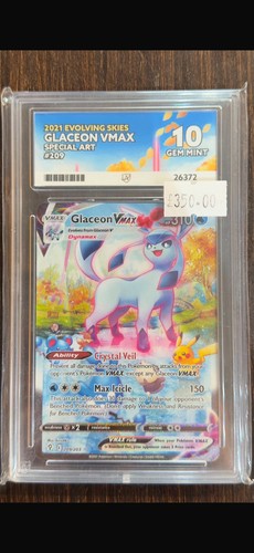 Glaceon vmax alternate art - vmax, (alternate