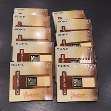10 x Mini-Disc  SONY 80