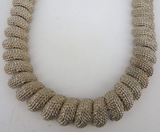 Neugablonz: Schweres Collier im Design der 1980er Jahre (122878)