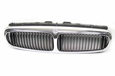 original Jaguar X-Type Kühlergrill Chrom grau silber mit Emblem Front Grill KFZ