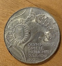 10 DM Olympiade 1972 Olympia Dach J