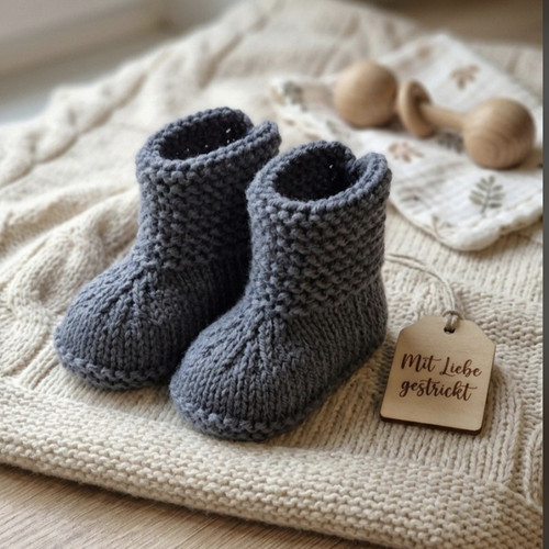Handgefertigt baby hausschuhe - baby,