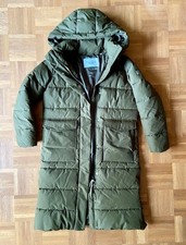 Marc O'Polo Daunenmantel, Gr. S, oliv, 2x getragen